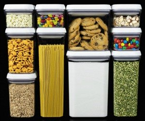 Kitchen Organization Storing Snacks Square Containers Kitchen Organization Storing Snacks Square Containers
