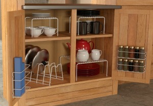 Instructions For Drawers & Kitchen Cabinet Organization