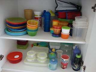 After - plastics cupboard
