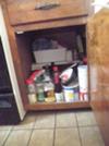 small cupboard Before