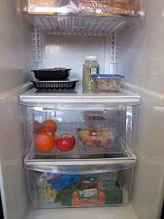 Organized refrigerator drawers