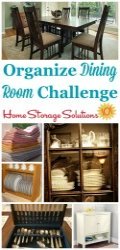Organize Dining Room