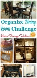 Organize Dining Room