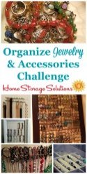 Organize Jewelry Challenge