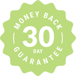 30 day money back guarantee for the Eat at Home meal plans