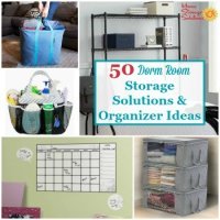 dorm room storage solutions and organizers
