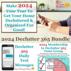 Declutter 365 bundle of texts + premium group for 2024