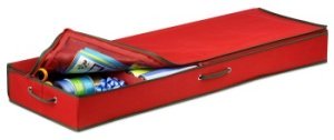 under the bed wrapping paper organizer