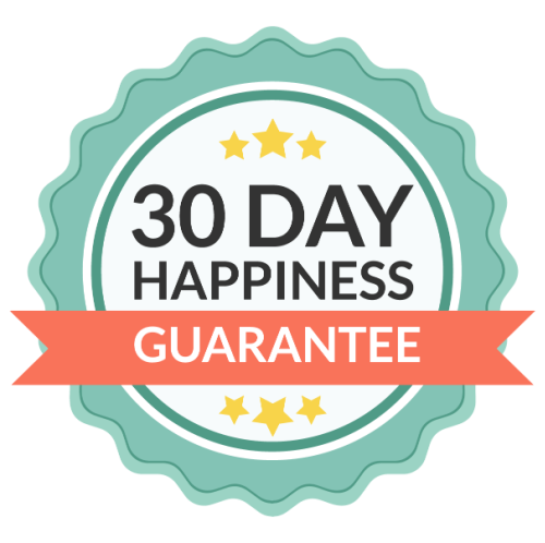 30 Day Happiness Guarantee on the 2021 Ultimate Productivity Bundle
