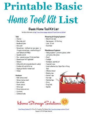 New Homeowners Toolkit: Here Are the Tools You Need to Get Going