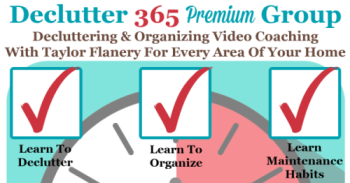 Get your membership to Declutter 365 Premium Facebook Group