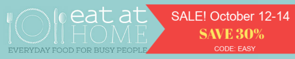 Eat at Home meal plans sale, 30% off on annual plan right now
