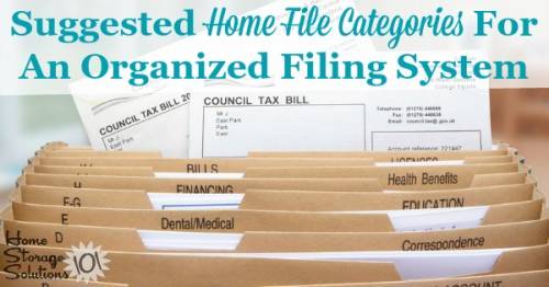 15 Easy Paper Organization Ideas - How to Organize Personal Files