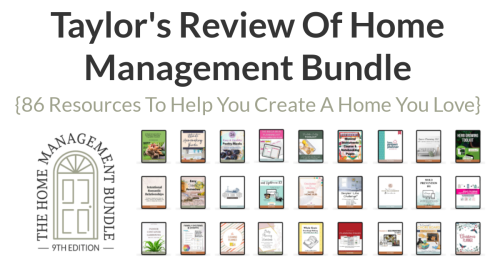 The Home Management Bundle has 86 resources to help you improve your home and life, including printables, eBooks and eCourses that are worth more than $2,500, for 98% off, but it's only available for a limited time. {more information on Home Storage Solutions 101}