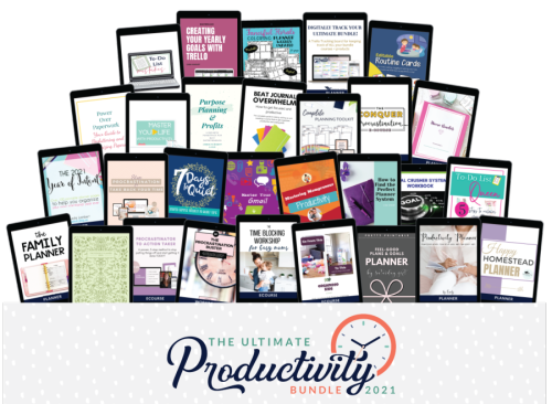 All the products in the 2021 Ultimate Productivity Bundle