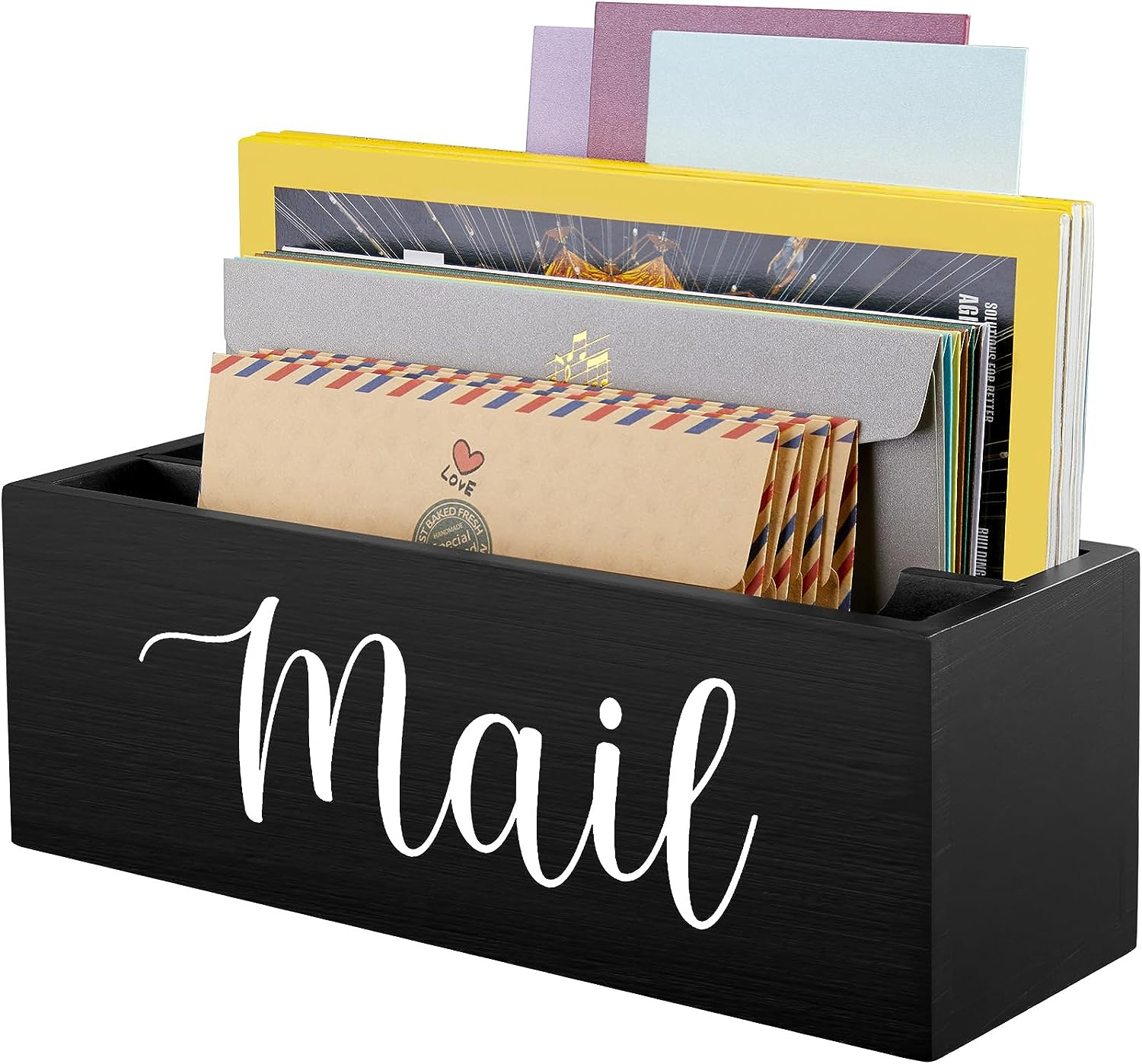 Mail organizer for your kitchen or elsewhere in your home {on Home Storage Solutions 101}