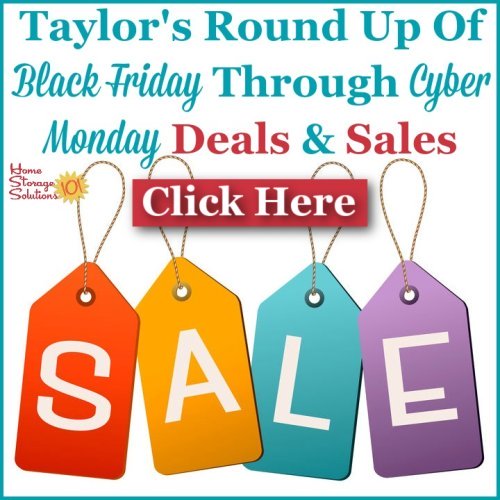 Click here for Taylor's round up of Black Friday through Cyber Monday deals and sales