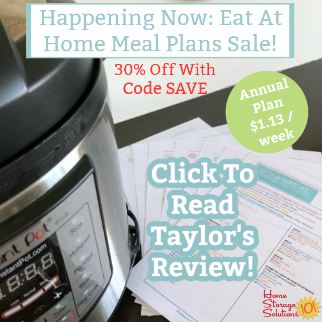 Eat At Home meal plans sale happening now, click to read my review