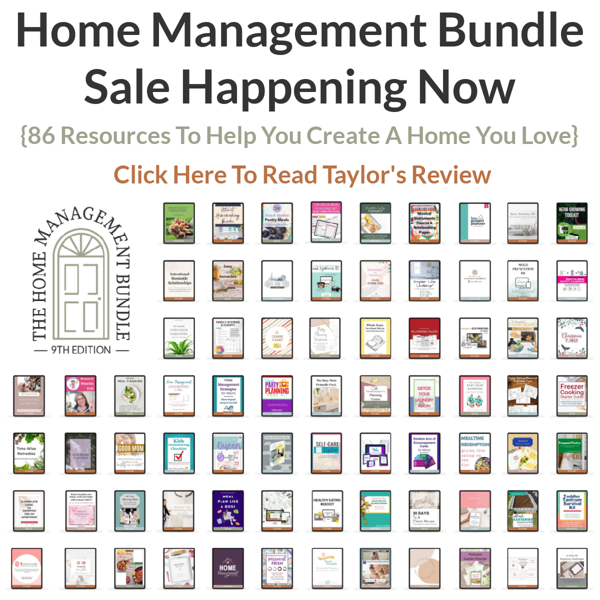Home Management Bundle sale happening now, click here to read Taylor's review Home Management Bundle sale happening now, click here to read Taylor's review