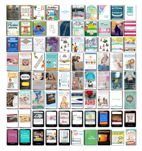 All the resources in the 2017 Parenting Super Bundle