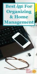 best apps for organizing and home management