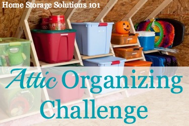 How to Organize an Attic: 15 Simple Tricks & Tips