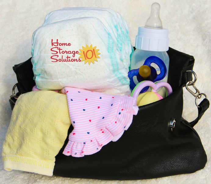 List of items not to forget when decluttering baby gear from your home on Home Storage Solutions 101