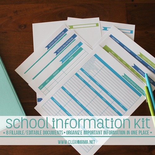 school information kit