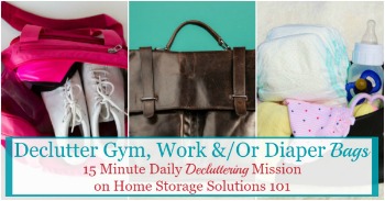 How To Declutter Your Purse & Keep It That Way