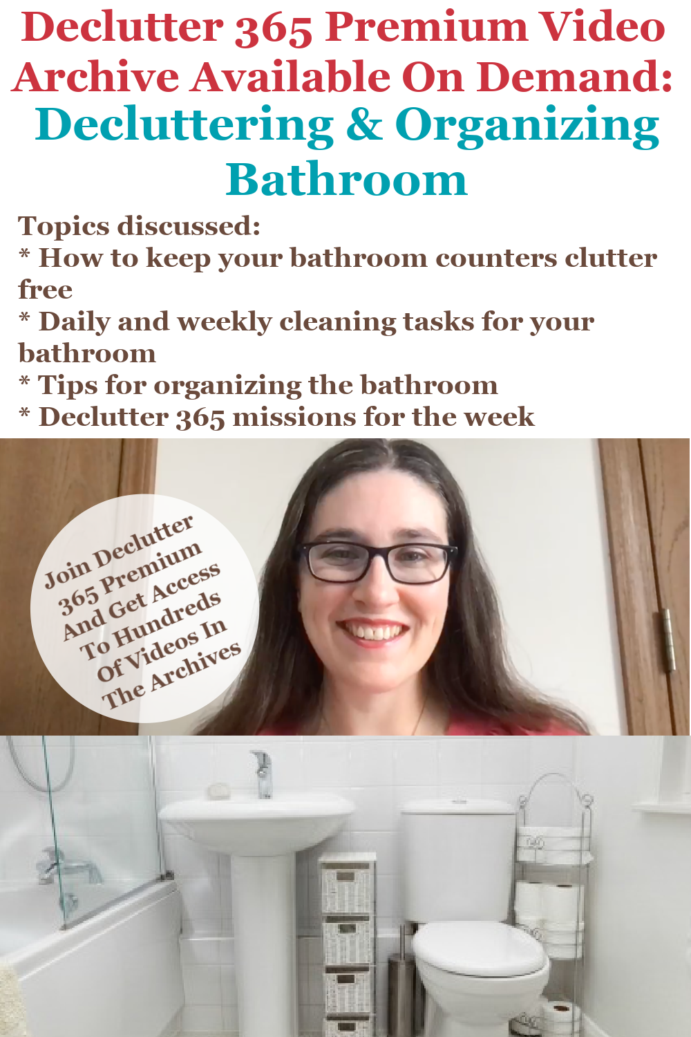 7 Handy Bathroom Organization Tips to Clear Clutter