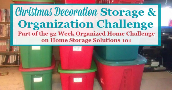 Organizing Storage Bins - Organize and Decorate Everything