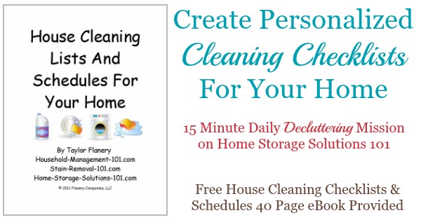 household schedules