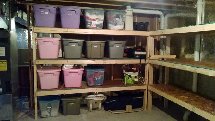 Label kids clothes storage bins to find the right hand me downs on Home Storage Solutions 101