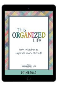 This Organized Life printables pack