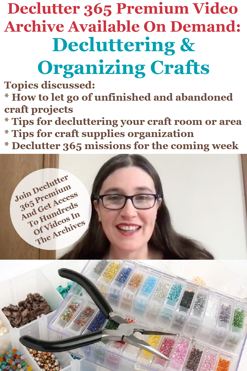 Craft Supply Organization Tips