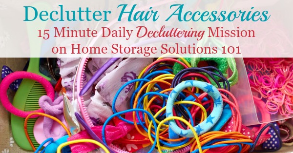 How To Declutter Hair Accessories For Adults & Kids How To Declutter Hair Accessories For Adults & Kids