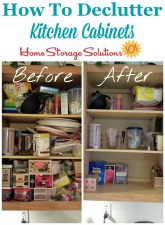 Instructions For Drawers Kitchen Cabinet Organization How To Declutter Kitchen Cabinets