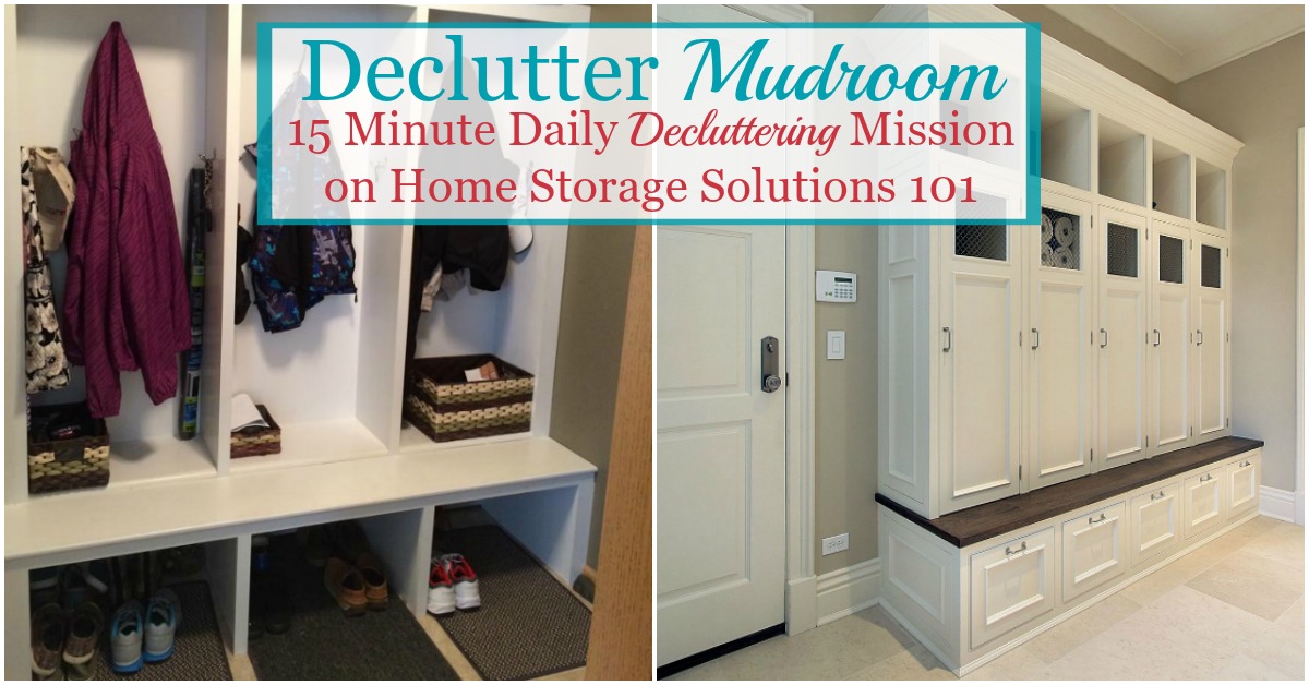 Mudroom & Entryway Storage Ideas to Cut Clutter — ONE ROOM CHALLENGE®