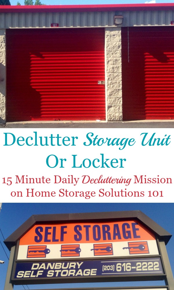 My Best Tips to Declutter Your Storage Room