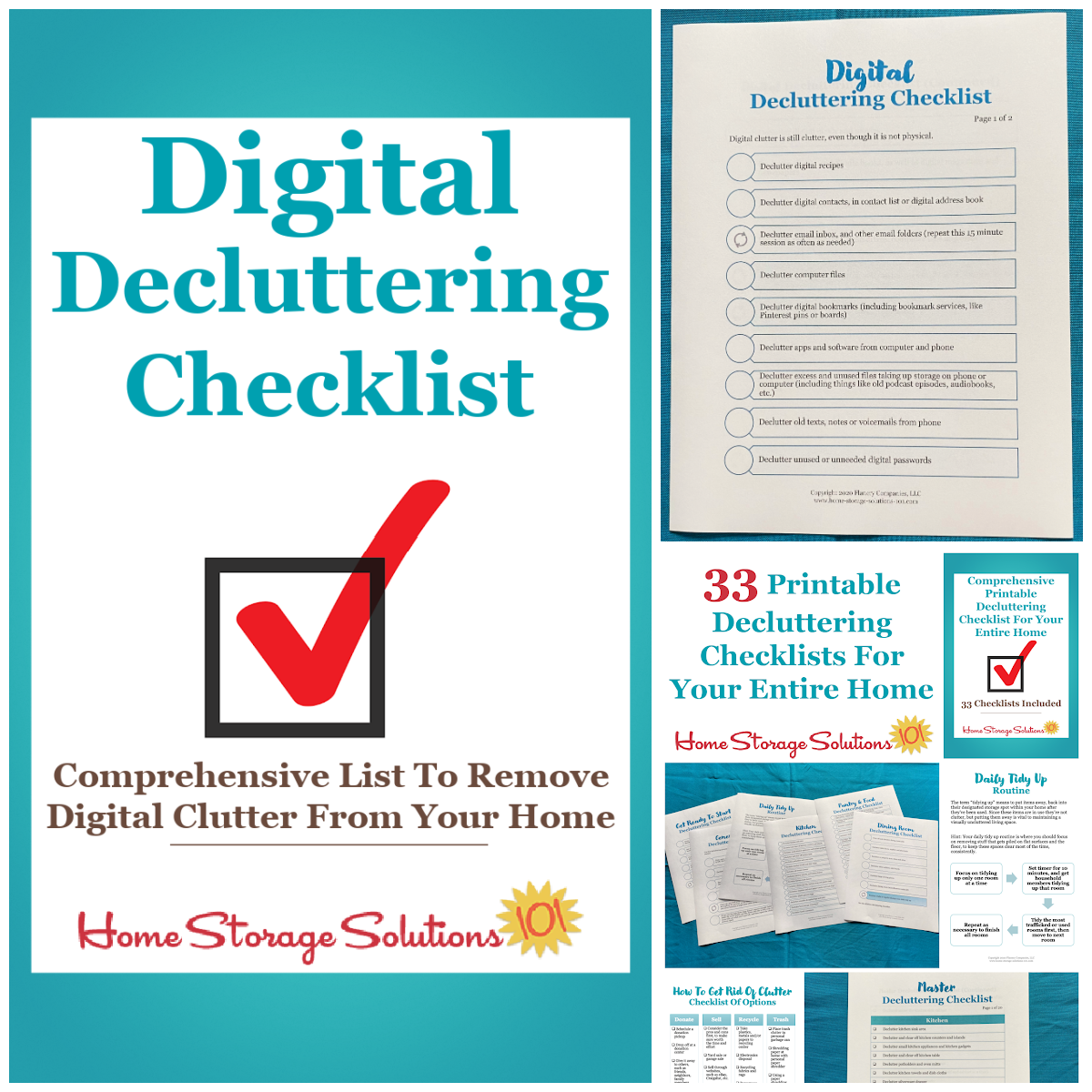 Digital Photo Roundup Checklist