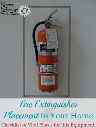 Fire Extinguisher Placement Guidelines For Your Home