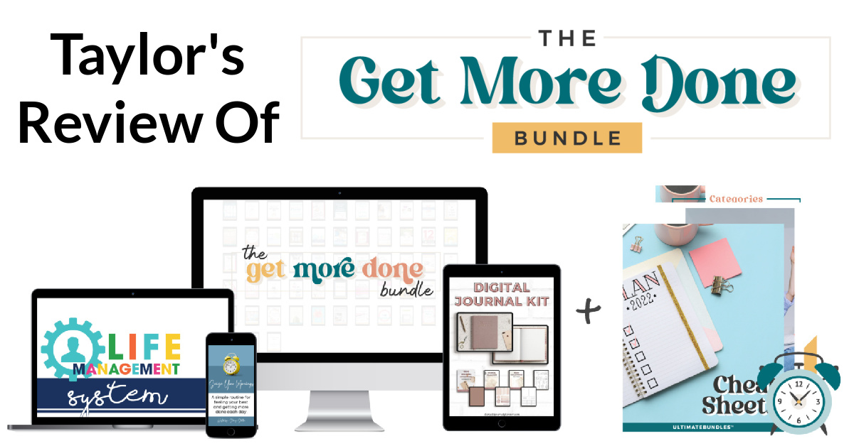 The Get More Done Bundle has 58 resources to help you master your to do list, free up your time, and achieve your goals, including printables, eBooks and eCourses, that is worth more than $2,300, for 95% off {more information on Home Storage Solutions 101}