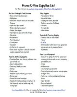 printable home office supplies list