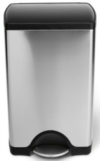 simplehuman rectangular step trash can