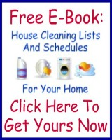 free house cleaning checklist ebook