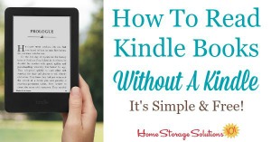 How to read Kindle books without a Kindle