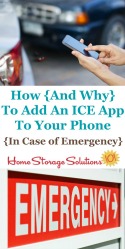 How and why to add an ICE app to your phone in case of emergency
