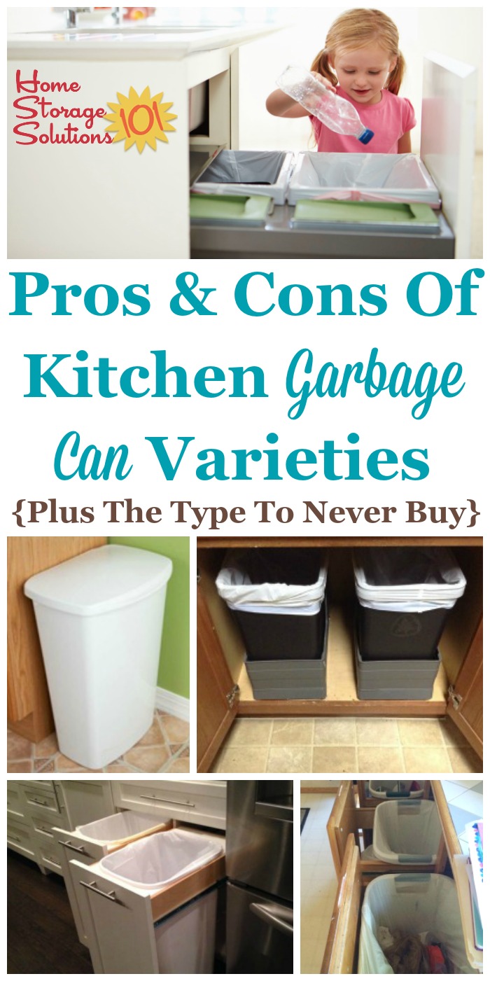 What Size Trash Can Is Right For Your Home & Kitchen? - Trash Cans