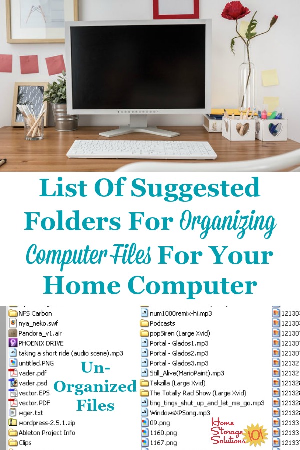 How to organize your computer desktop