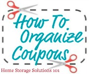 organize coupons challenge